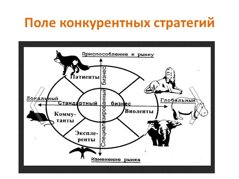 Поле конкурентных стратегий